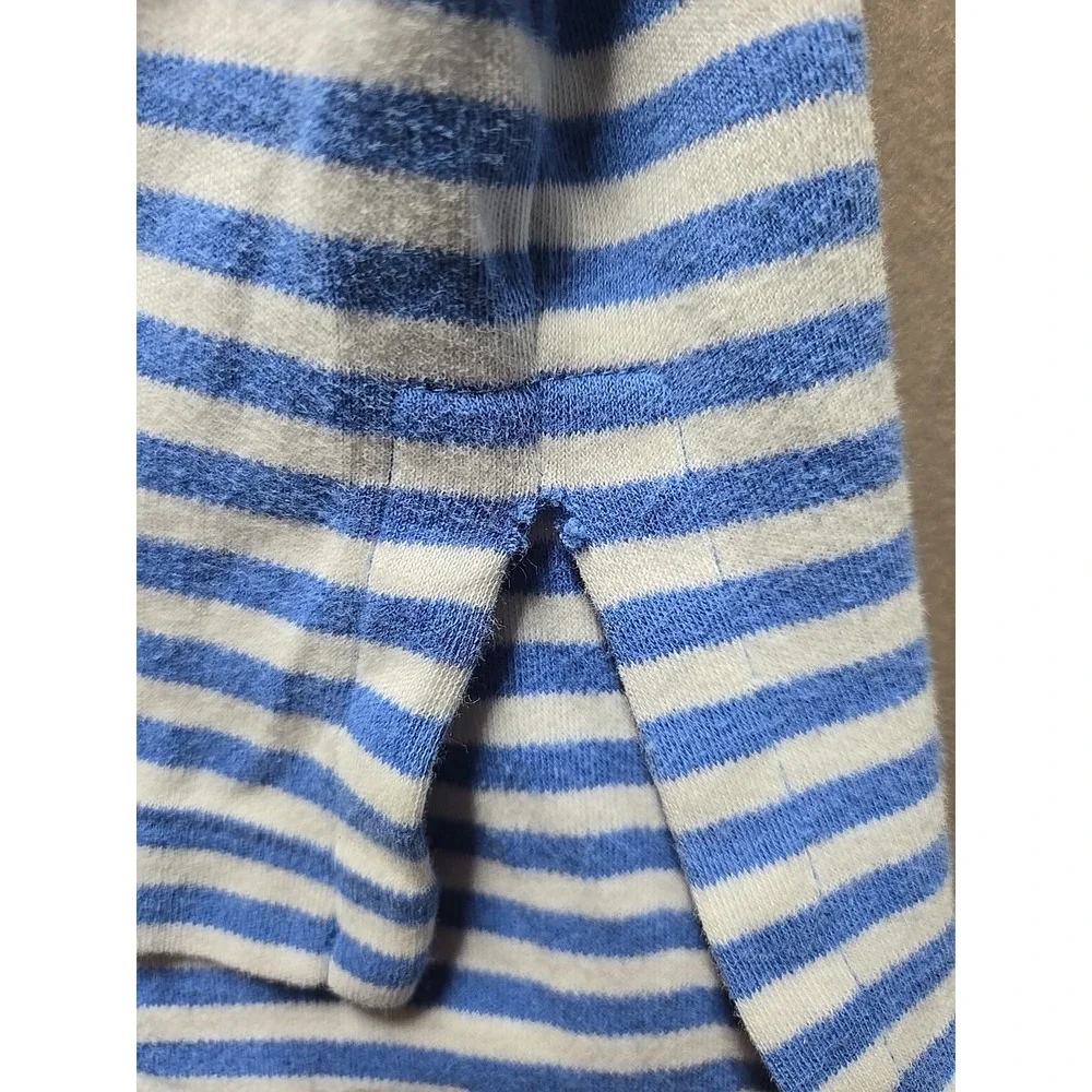 Polo Ralph Lauren Shirt Mens Size Large Blue Striped Short Sleeve Orange‎ Pony